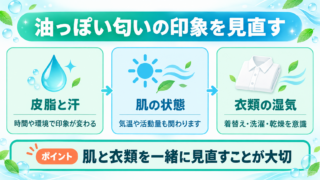 体臭が油臭いと感じる背景